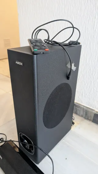 Barra de Sonido Abox Negra