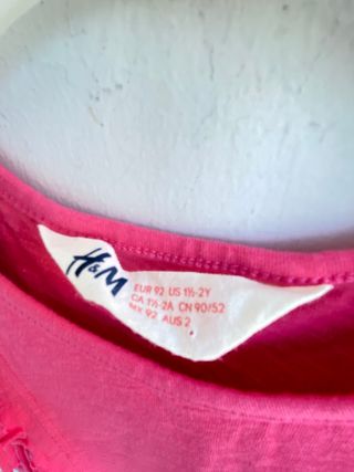 Conjunto 3 vestidos H&M menina 12/18M