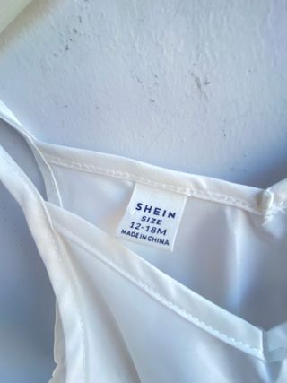 Conjunto 3 vestidos H&M menina 12/18M