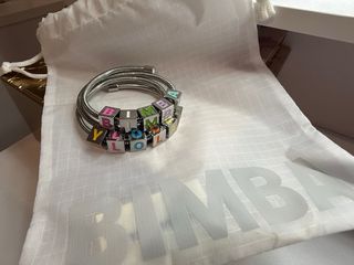 Pulsera Bimba y Lola eslabones con letras
