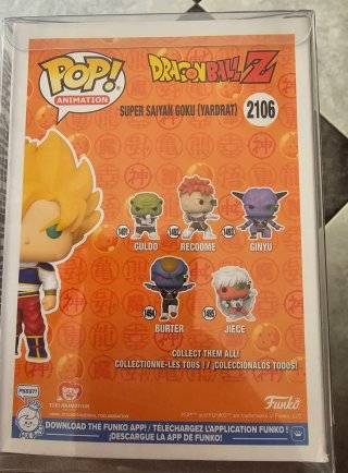Funko Pop! Goku y Super Saiyan Goku Yardrat