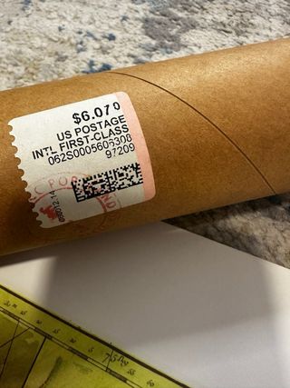 Mapa Antiguo Saint Domingue 1764 Vintage