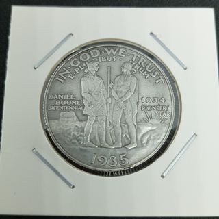 🇺🇸1935 MONEDA CONMEMORATIVA DANIEL BOONE