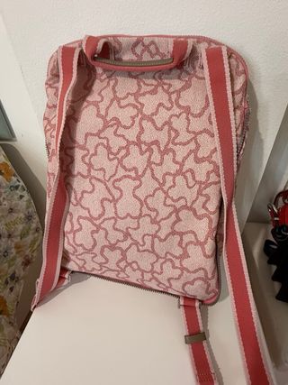 Mochila Tous Rosa Estampada