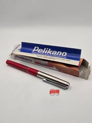 Caneta Pelikan Pelikano P450 (EF) Red