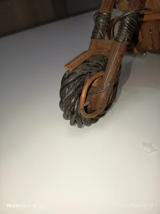 Modellino moto in legno artigianale