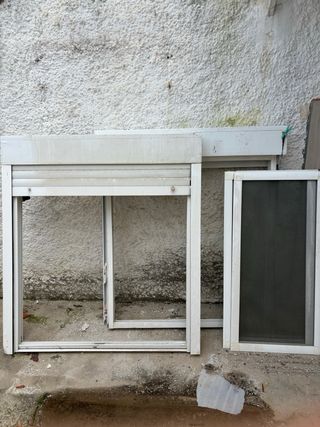 Ventanas de aluminio con persiana