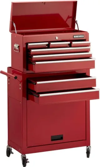 Caja de herramientas roja