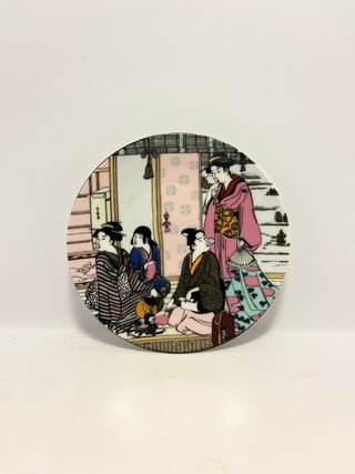 2 platillos porcelana de colección