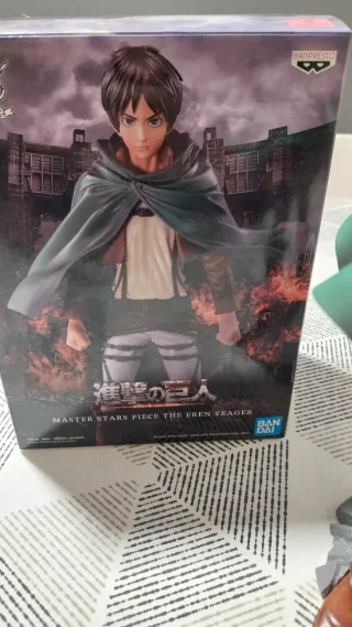 Figura Eren Yeager Master Stars Piece. Original.