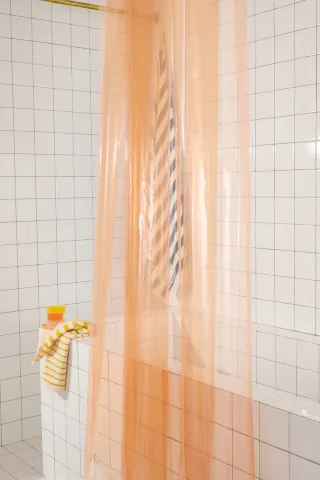 Cortina de baño Quiet Town Eco/calidad excepcional