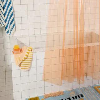 Cortina de baño Quiet Town Eco/calidad excepcional