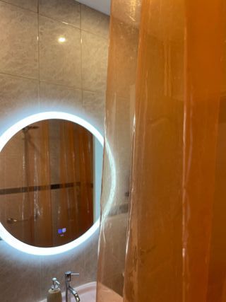 Cortina de baño Quiet Town Eco/calidad excepcional