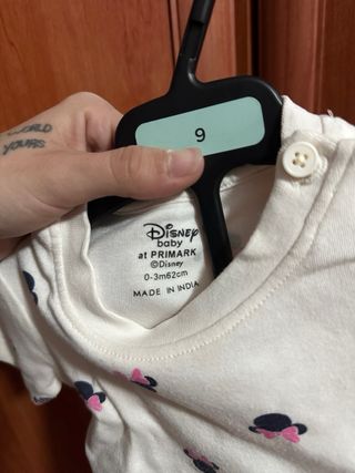 Conjunto bebé niña estampado Minnie