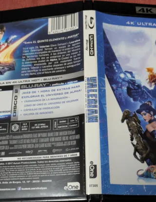 Valerian y la Ciudad de los Mil Planetas 4K UHD