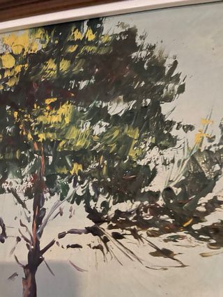 Pintura Óleo Paisaje Mediterráneo