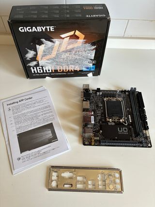 Placa Base Gigabyte H610I DDR4 Mini ITX