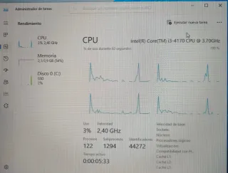 HP ProDesk SFF 400 G2 i3-4170 4GB RAM