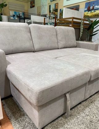 Sofá Cama Chaise Longue con Arcón - Nuevo