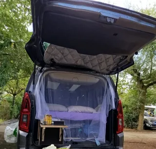 Moble camper + matalàs + aïllants