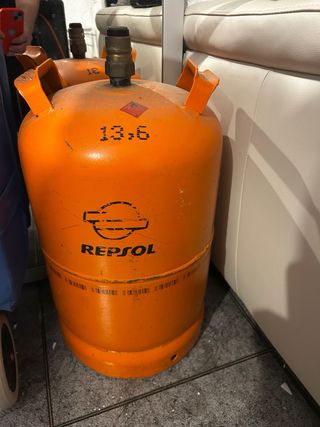 Calentador de gas butano