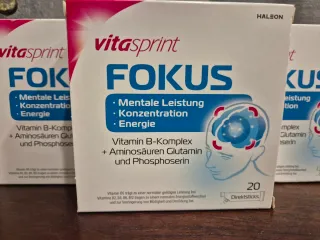 3 Unidades Vitasprint Fokus