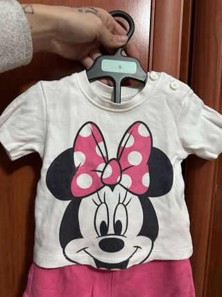 Conjunto bebé niña Minnie Mouse