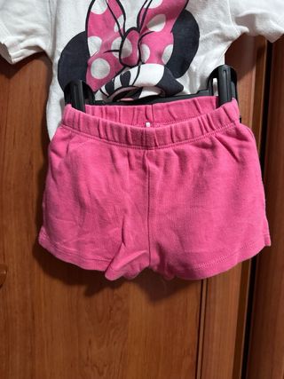Conjunto bebé niña Minnie Mouse