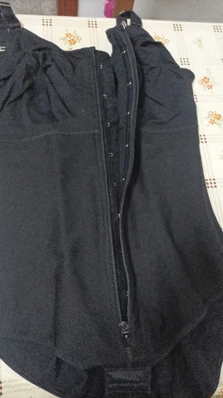 Faja Colombiana Negra, ajustable de buena calidad