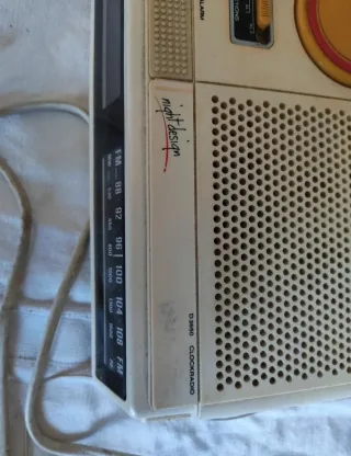 Radio sveglia vintage Philips D3650