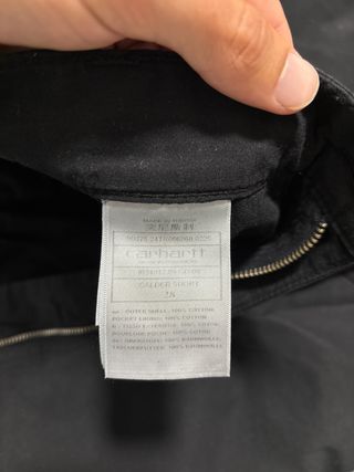 Bermudas Carhartt Negras