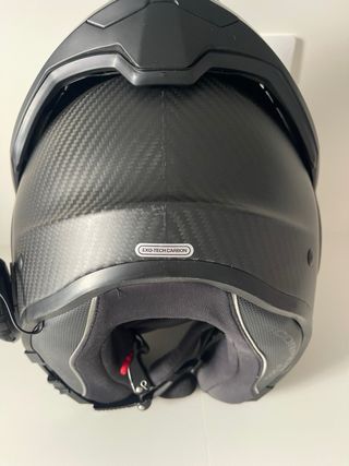 Casco Modular Scorpion Exo-Tech Evo Carbono