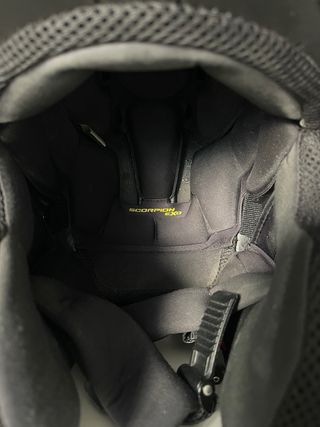 Casco Modular Scorpion Exo-Tech Evo Carbono
