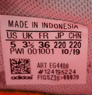 Zapatillas Adidas Quadcube mujer, talla 36