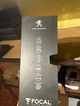 Cascos Focal Peugeot Bluetooth Negro