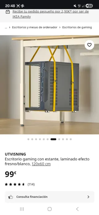 Escritorio Gaming IKEA UTVISNING