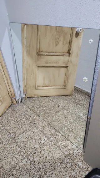 Espejos cuadrados de cristal