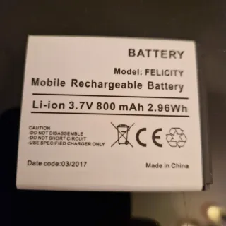 3 Batterie per telefoni Alcatel o SPC di ricambio