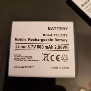 3 Batterie per telefoni Alcatel o SPC di ricambio