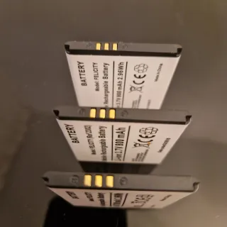 3 Batterie per telefoni Alcatel o SPC di ricambio