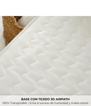 Cuna de viaje con colchón