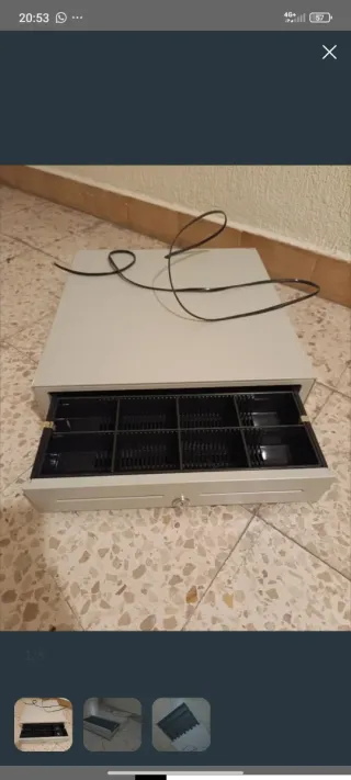 Caja Registradora Metálica