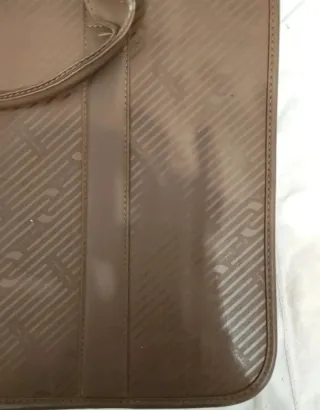 Cartella Pierre Cardin marrone vintage