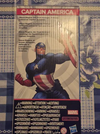 Action Figure Captain America Marvel Hasbro