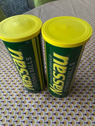 Juego Pelotas de Tenis colección Nassau Deluxe