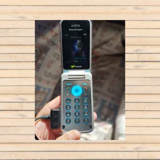 Sony Ericsson T707 Azul Completo Funcional