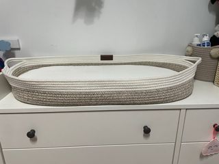 Cesta cambiador bebé con colchón