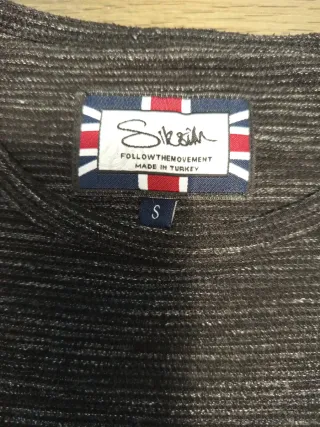 SikSilk jersey Gris Rayas