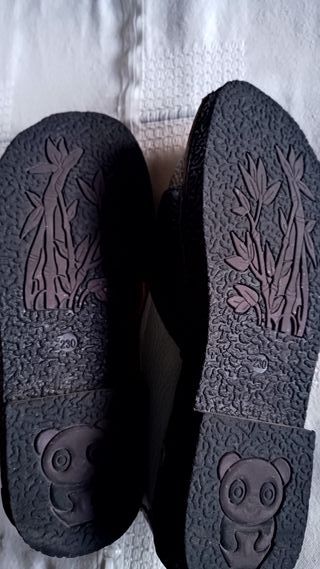 Zapatos de piel hechos a mano multicolor