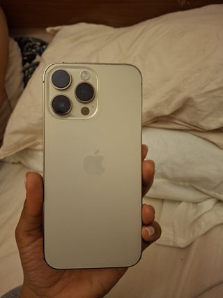 iPhone 14 Pro Max Dorado/Plateado